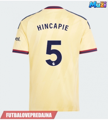 Lacne Muži Futbalové dres Arsenal Piero Hincapie #5 2026-27 Krátky Rukáv - Tretina